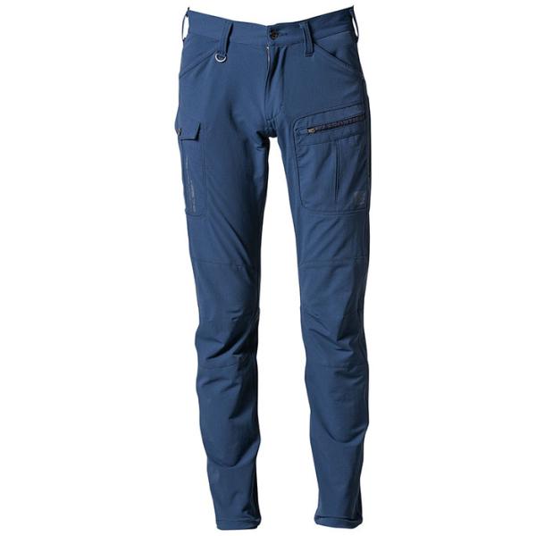 ナイロン 2WAY ストレッチ カーゴパンツ ネイビー 76 取寄品 アイズフロンティア 3572-...