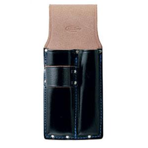 リアルブラックライン ノミ・玄能ケース2丁差(ブラック) プロスター BL-53