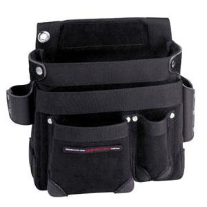 KAWATEC(カワテック)新戦組 小路労 棟梁型工具差付釘袋(ブラック) プロスター KW-701...