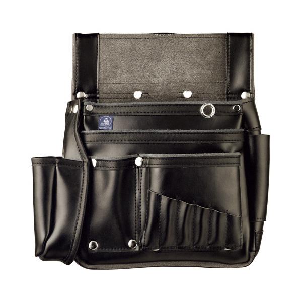 伝説 六型釘袋 黒 ふくろ倶楽部 HB-036K