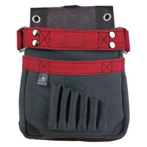 伝説plus 釘腰袋 中 赤 ふくろ倶楽部 HB-553R