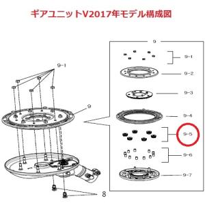 【部品】スーパーカルマー用フリーローラーC(P...の詳細画像1