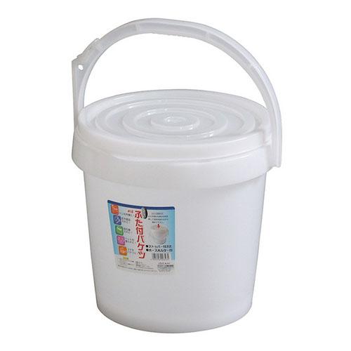 蓋付バケツ #16 ナチュラル 340×305 ※取寄品 アステージ 621203