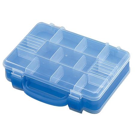 ツインセパレートケース TS-300 クリアブルー 310×261×89 ※取寄品 アステージ 44...