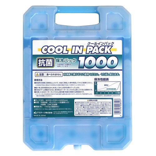 クールインパック ハードタイプ 1000g 200×30×265 ※取寄品 アステージ 620623