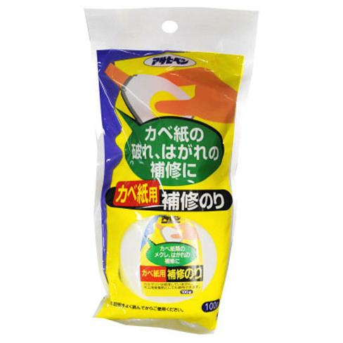 かべ紙用補修のり 100g ※取寄品 アサヒペン 708