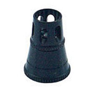 エアブラシ ハンザブラック用ノズルキャップ&amp;ニードルキャップセット 0.3mm ハーダー＆ステンベッ...