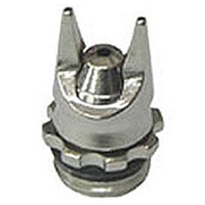 エアブラシ エボリューションALplus用ノズルキャップ&amp;ニードルキャップセット 0.4mm ハーダ...