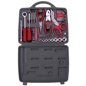 Pro-Auto1／2inchDR.40PC.ツールキット(レッド) SEK(スエカゲ) : 大工