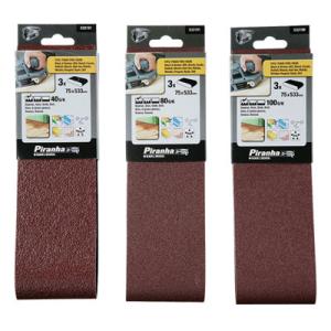 サンディングベルト 粗目 3枚セット ブラック＆デッカー X33181