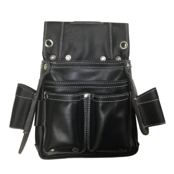 黒革釘袋【大】工具差し付 GL-05B 取寄品 ベストツール GL-05B