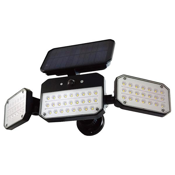 ソーラーセンサーライト 広範囲照射タイプ 取寄品 EIGERTOOL(アイガーツール) EDS079...