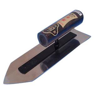 M型 中塗鏝 本焼 240mm 黒柄 受注生産品 カクマン(本職用) 60