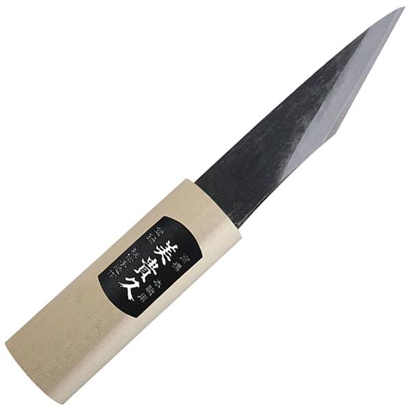 接木小刀 サック入 黒打 B 105mm 取寄品 池内刃物 27-105B