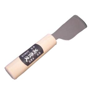 美貴久 皮断包丁 36mm 丸型 磨き仕上 池内刃物 32M-36C