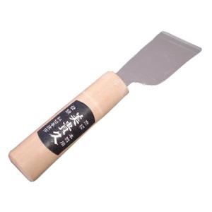 美貴久 皮断包丁 36mm 斜め型 磨き仕上 池内刃物