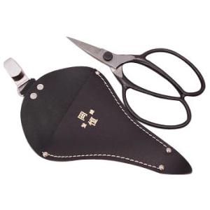 植木鋏A型 210mm (皮サック付) 箱入 岡恒 201