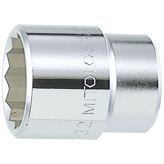 3/4 スペアソケット スタンダードタイプ(12角)18mm ※取寄品 MITOLOY 6M-18
