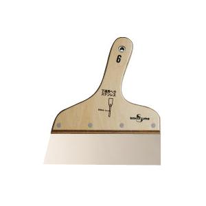 kaisel ステンレス地ベラ 0.4mm厚 SE No.6 ※取寄品 坂爪製作所 1006