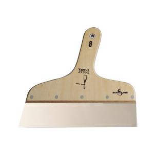 kaisel ステンレス地ベラ 0.4mm厚 SE No.8 ※取寄品 坂爪製作所 1008