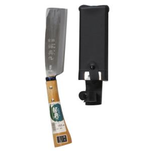 鋼典 鋼付両刃鞘鉈165mm 五十嵐刃物工業 C-11