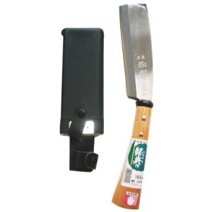 鋼典 鋼付鞘鉈 左利き用 165mm 五十嵐刃物工業 C-18
