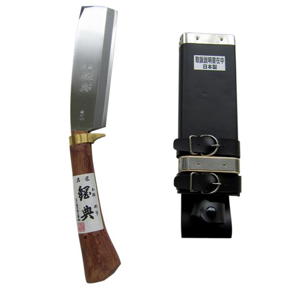 鋼典 鍔付最高級ナタ 165mm 五十嵐刃物工業 C-20