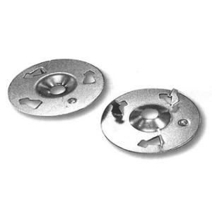 つめぴたッ 1ボックス100個入り 外断熱材固定 薄板つめ付き 座金 取寄品 ウイング 6569