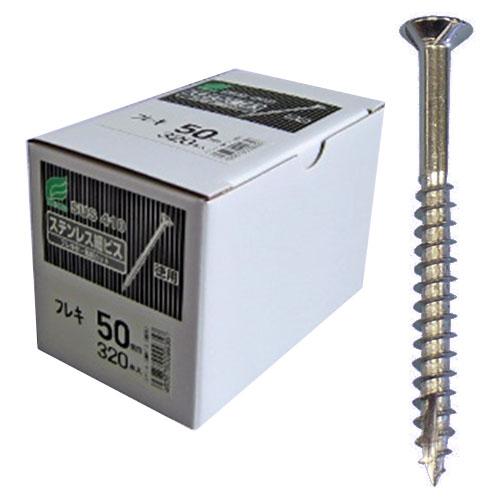 ステンレス細ビス 徳用箱入 3.8x65mm 1箱240本価格 ※取寄品 ウイング 9937