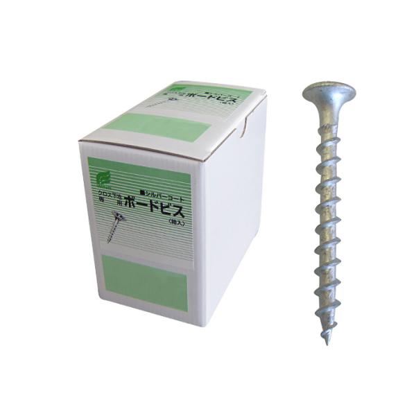 ボードビス ラッパ頭 3.8x38mm 1箱700本入り 取寄品 ウイング 7524