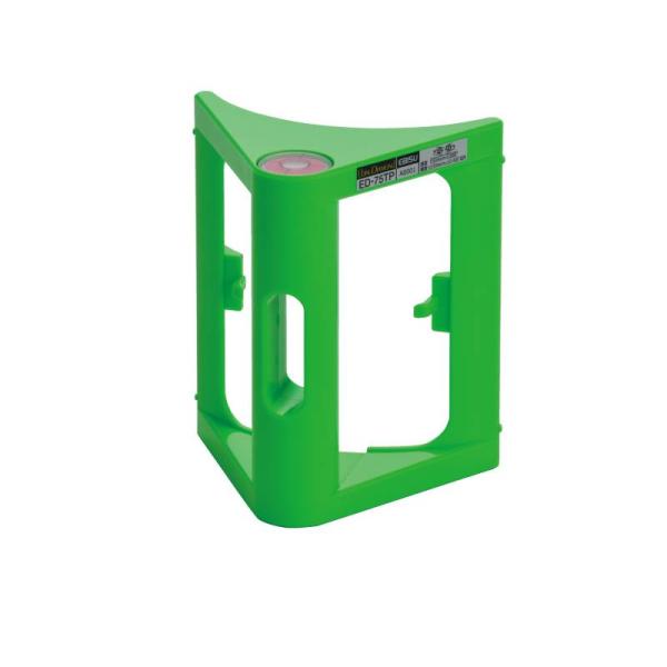 電柱用水平器 蛍光グリーン 1/75テーパー用 取寄品 EBISU(エビス) ED-75TP