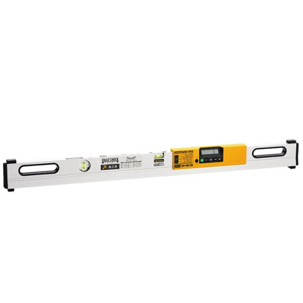 品確法対応水平器 デジタルフォルトチェックレベル(施工用) 角度測定 取寄品 EBISU(エビス) ...