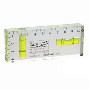 磁石付クリスタルレベル 15×41×100mm【透明】 EBISU(エビス) ED-10CLSM