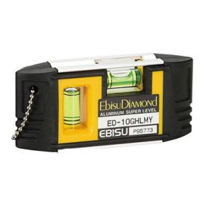 G-ハンディレベル(磁石付)22×46.5×100mm【イエロー】 EBISU(エビス) ED-10...