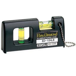 磁石付ハンディレベル-2 20×46×100mm【ブラック】 EBISU(エビス) ED-10HLM...