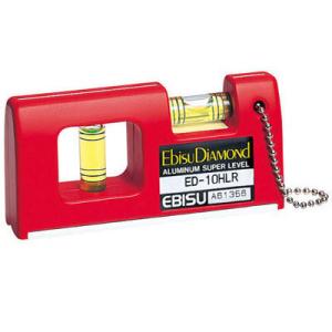 磁石付ハンディレベル-2 20×46×100mm【レッド】 EBISU(エビス) ED-10HLMR