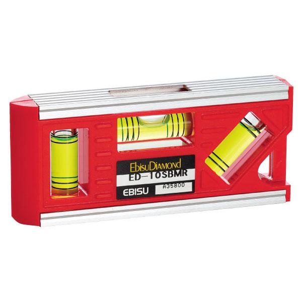 ミニレベル 設備レベル 多用途用 16×43×100 レッド 取寄品 EBISU(エビス) ED-1...