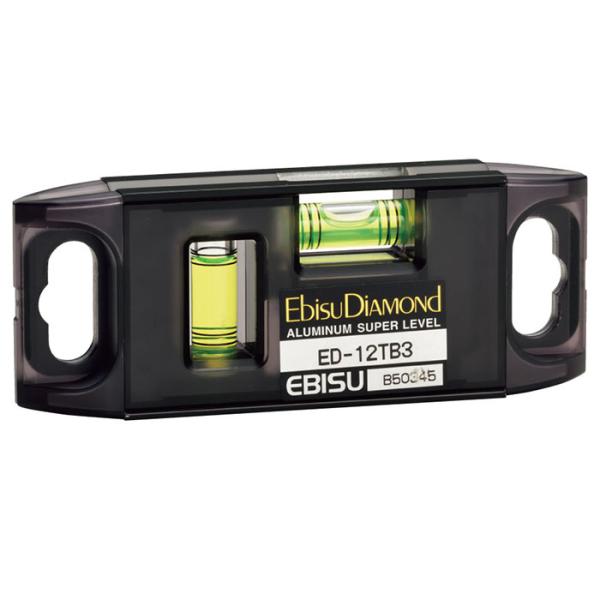 ミニレベル トビサンレベル 足場組立用 120 黒(スケルトン)×グリーン 取寄品 EBISU(エビ...