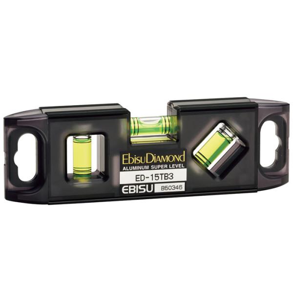 ミニレベル トビサンレベル 足場組立用 150 黒(スケルトン)×グリーン 取寄品 EBISU(エビ...