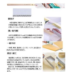 パネルソー 導突目 本体 刃渡り240mm ゼ...の詳細画像2