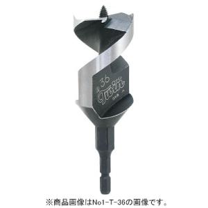 木工用ショートビット ツイン 30mm 取寄品 大西工業 No.1-T