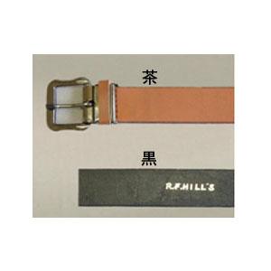 牛革カラーベルト 黒 35×125 OK(岡田製作所) CB35BL