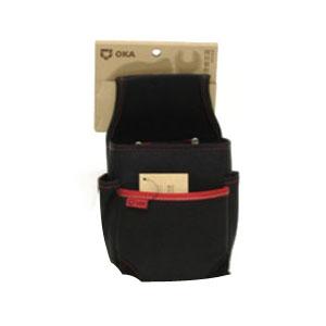 腰袋 小型 ２段ポケット OK(岡田製作所) OKA101
