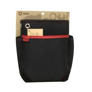 腰袋 大型 ２段ポケット OK(岡田製作所) OKA104