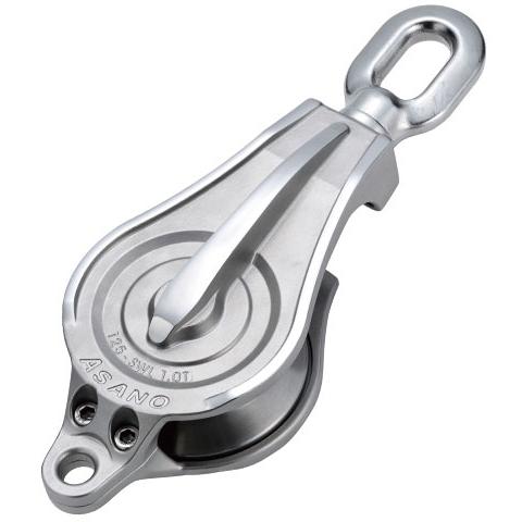 幅広ワニブロック 125mm ※取寄品 浅野金属工業 AK10083