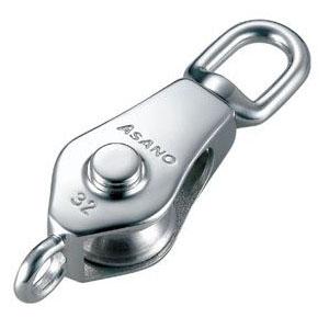 AKブロックS型 サイズ32×1車 浅野金属工業 AK1635