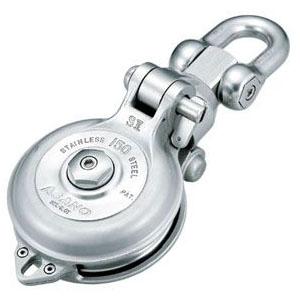 強力ダルマブロックSツー型 ベアリング入 サイズ150 浅野金属工業 AK1783