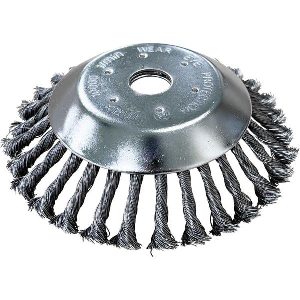 除草用ワイヤーブラシ 外形190mm/内径25.4mm GF190KW 取寄品 片山利器 60154...