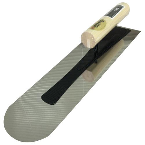 金鹿 福寿 ステンレス土間鏝 390mm 板厚0.5mm ※取寄品 カネシカ 12303900040