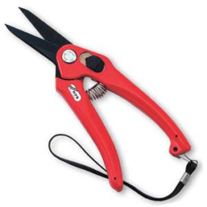 剪定鋏 テフロン刃・直刃 195mm カマキ P-901